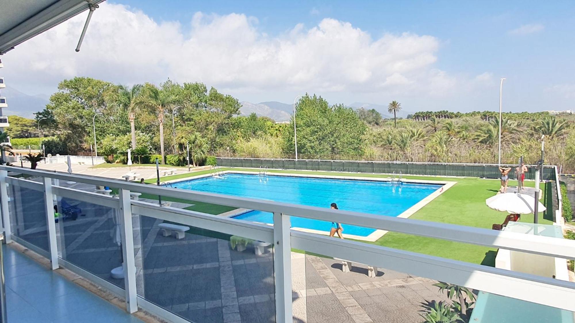AIGUA BLAVA Primera línea - Alquiler solo familias Playa de Gandia Exterior foto