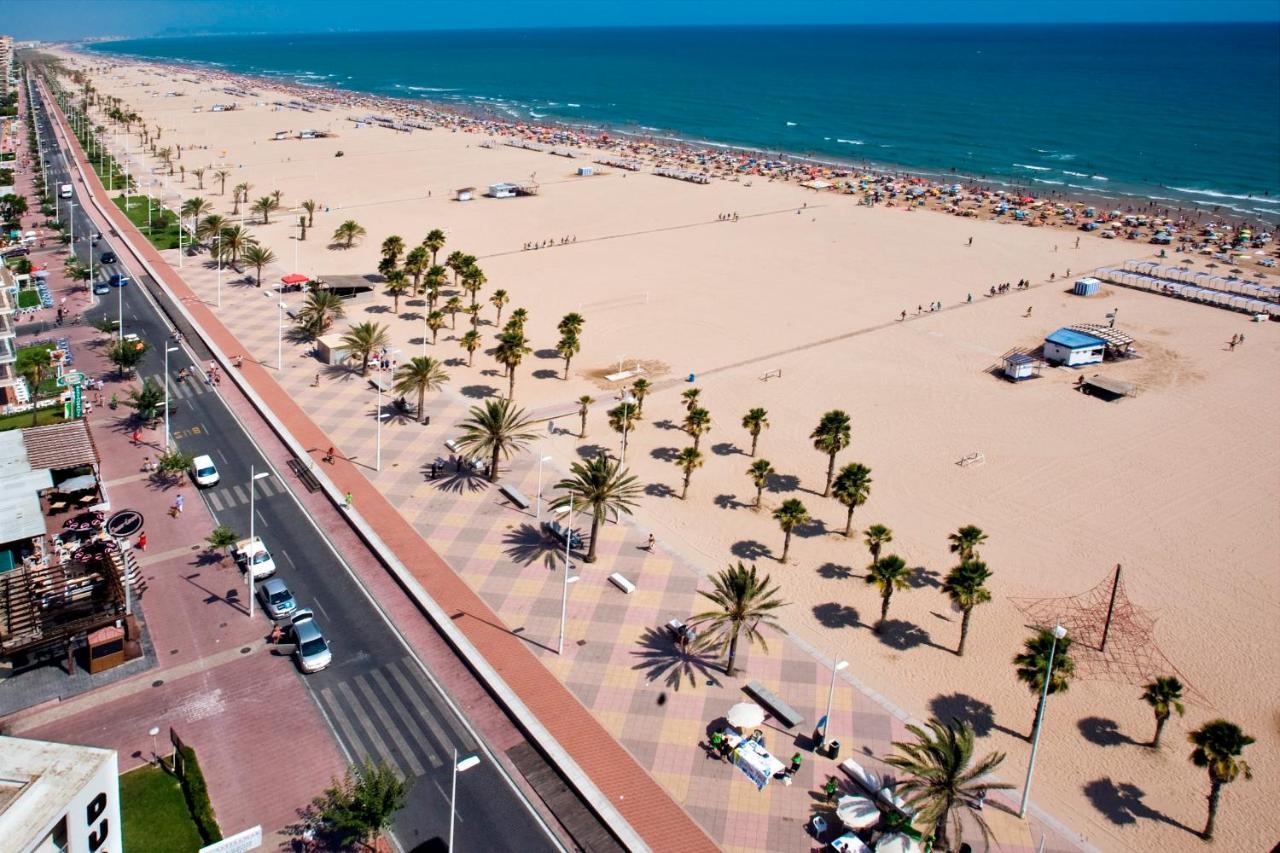 AIGUA BLAVA Primera línea - Alquiler solo familias Playa de Gandia Exterior foto