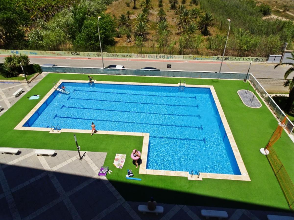 AIGUA BLAVA Primera línea - Alquiler solo familias Playa de Gandia Exterior foto